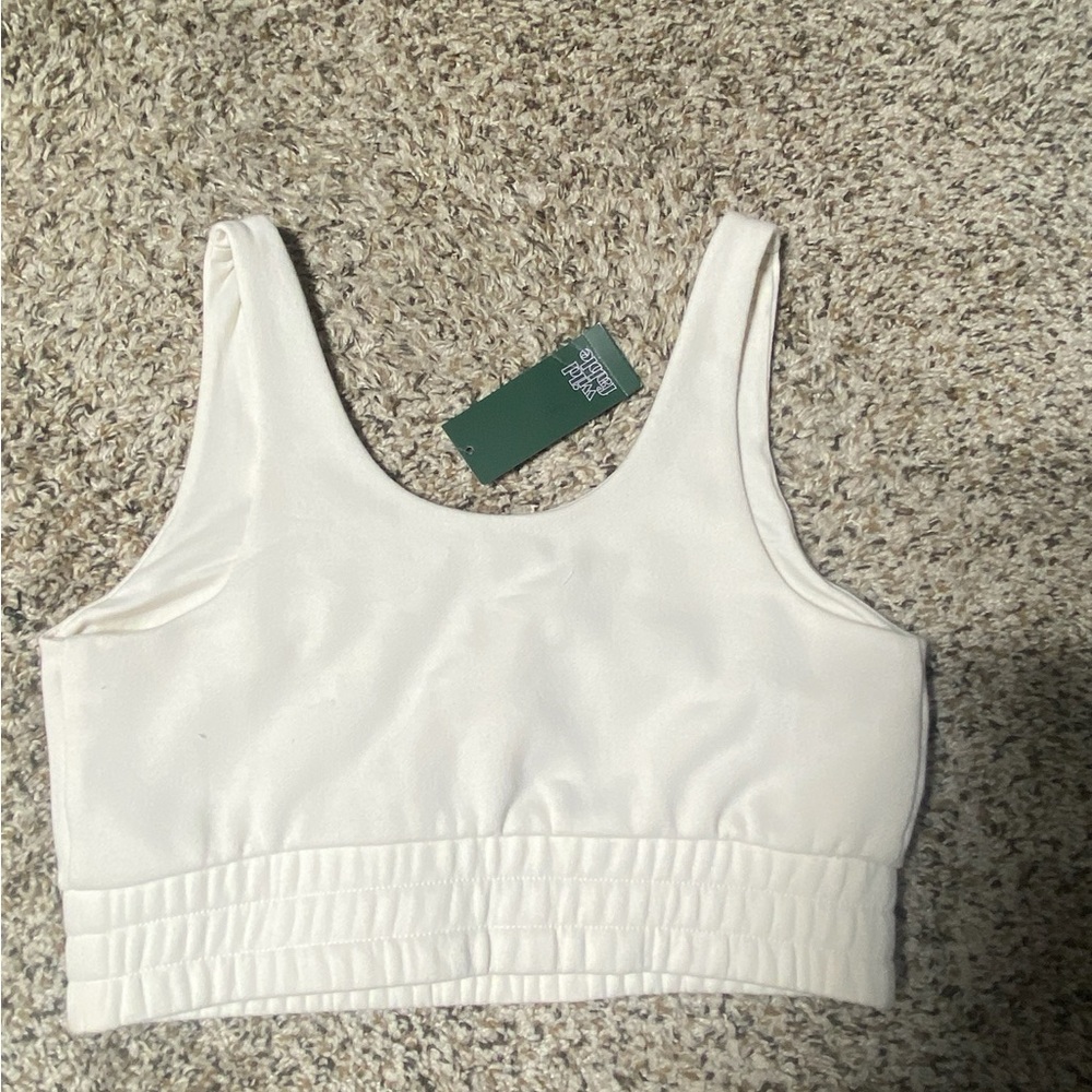 Wild Fable crop top, size small color cream, CB79V